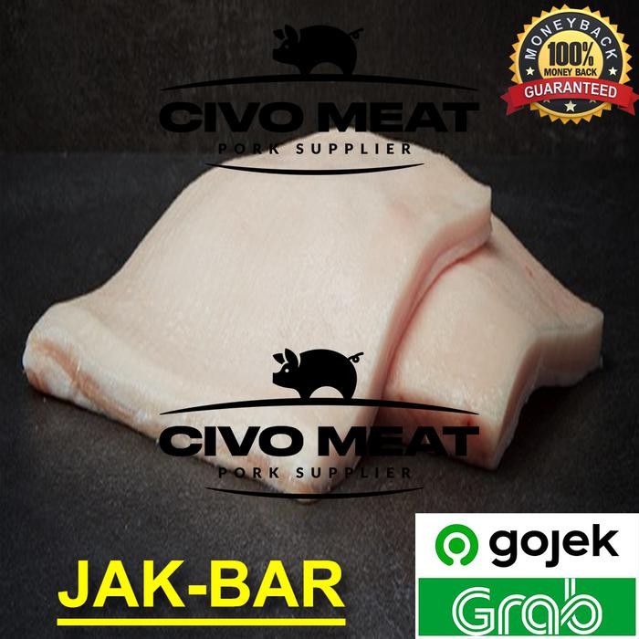 

Lemak Babi Tebal / Minyak Babi (Lard) 500gr