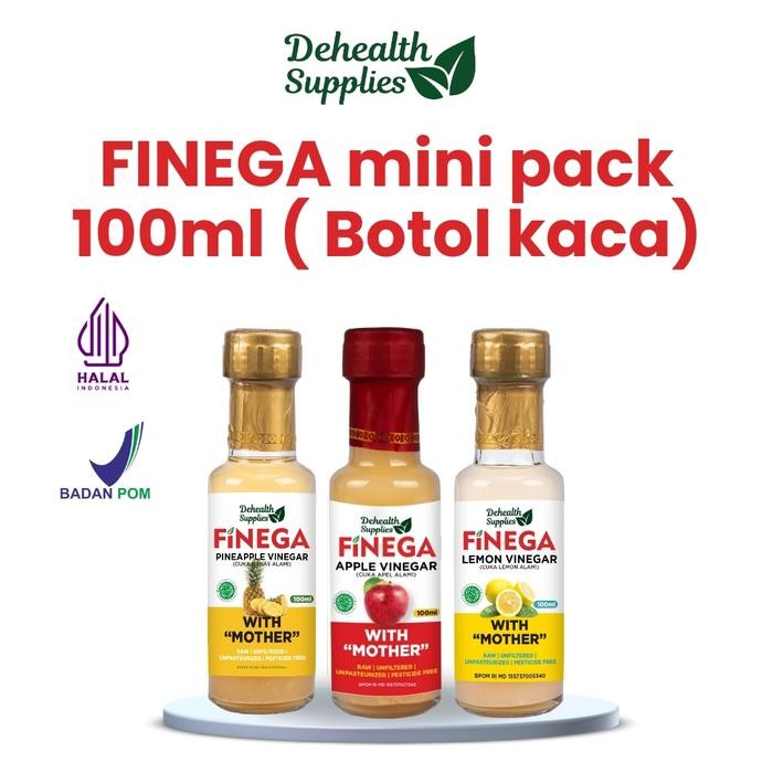 

Dehealth Supplies FINEGA CUKA MINI PACK 100ml ( Kemasan Kaca )