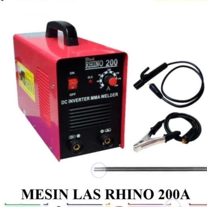 Rhino mma 200 - mesin las mma 200 black Rhino -smta