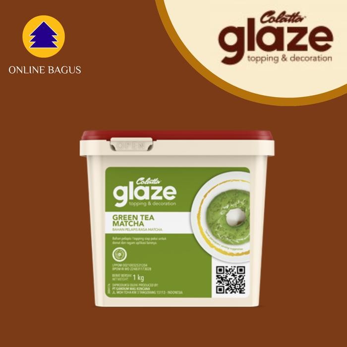 

Hot Produk Colatta Glaze Greentea 1kg Terbaik dan Terlaris
