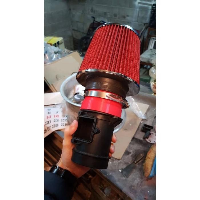 BMW E36 open filter intake adapter m52b28 saringan udara terbuka  adapter saja