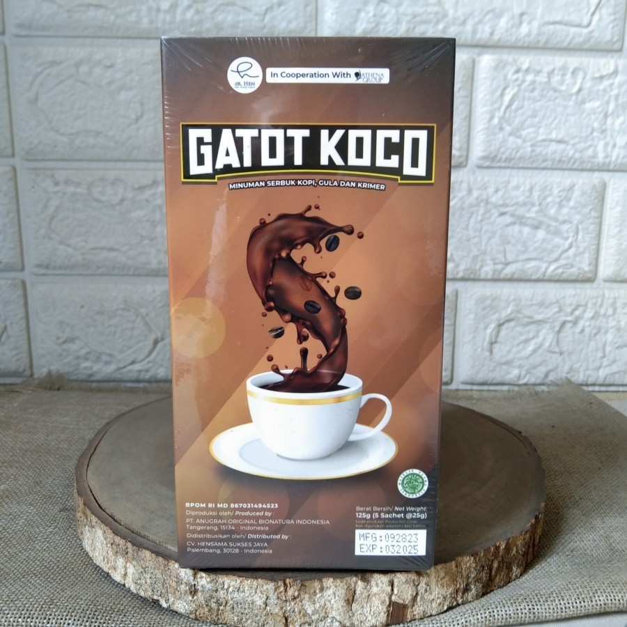 

TERBARU kOPI GATOT KOCO ORIGINAL BY DR RICHARD LEE 1 BOX 5 SACHET PRODUK TERLARIS