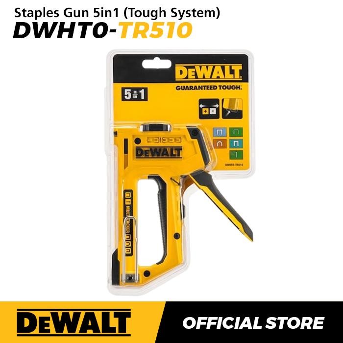 

Dewalt Staples Gun 5in1 (Tough System) / Staples Tembak DWHT0-TR510