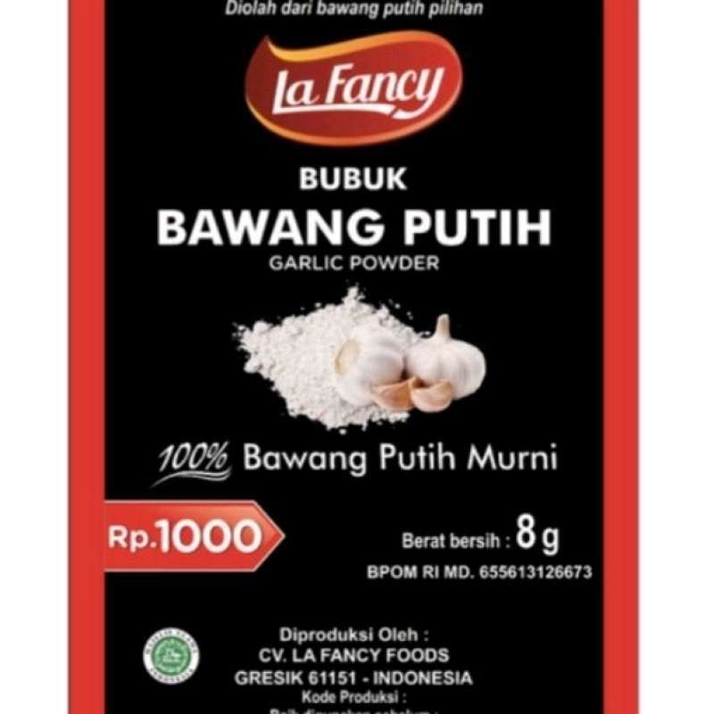

la fancy bubuk bawang putih (1rncng/12pcs)