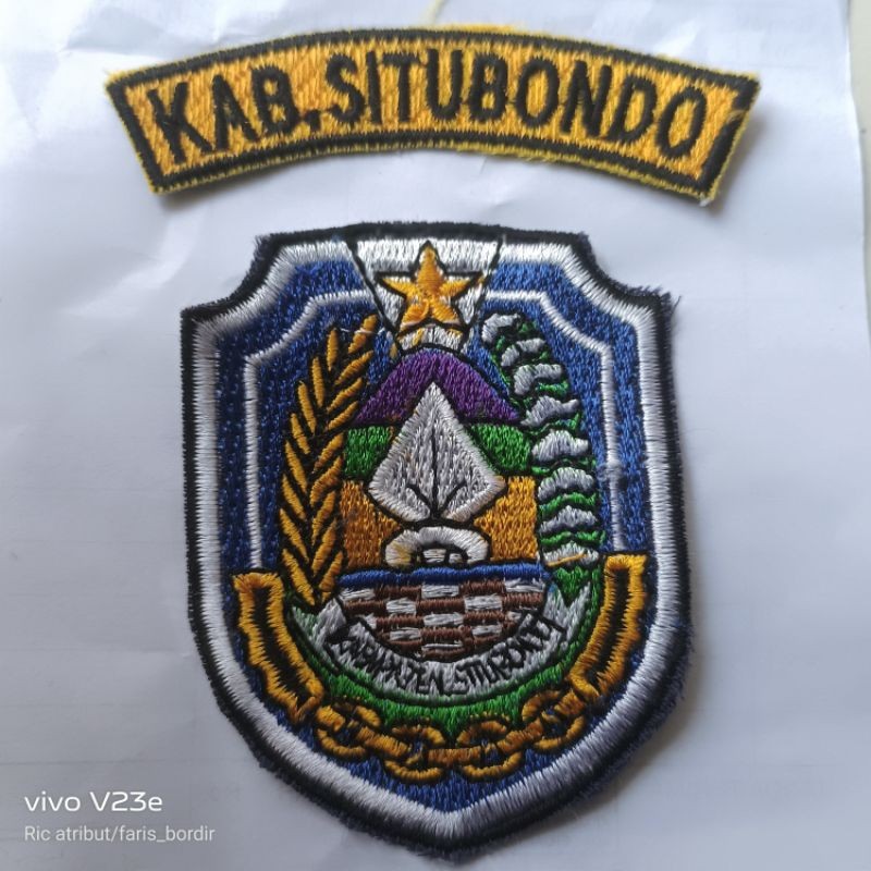 bed kabupaten situbondo bordiran situbondo bet bordir logo lambang kab situbondo