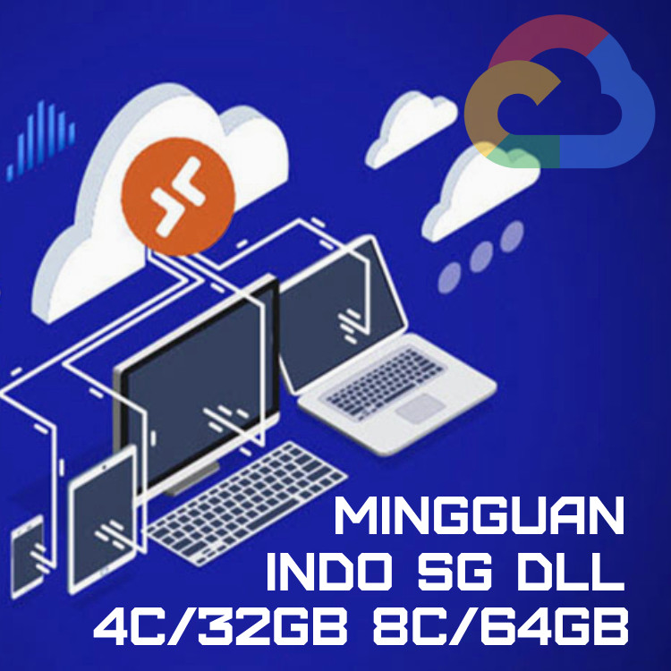 RDP VPS Mingguan 8/64 SG INDO DLL