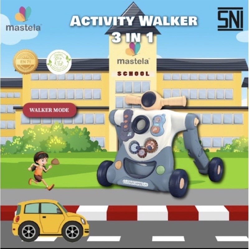 Mastela Activity Push Walker 3in1 best seller