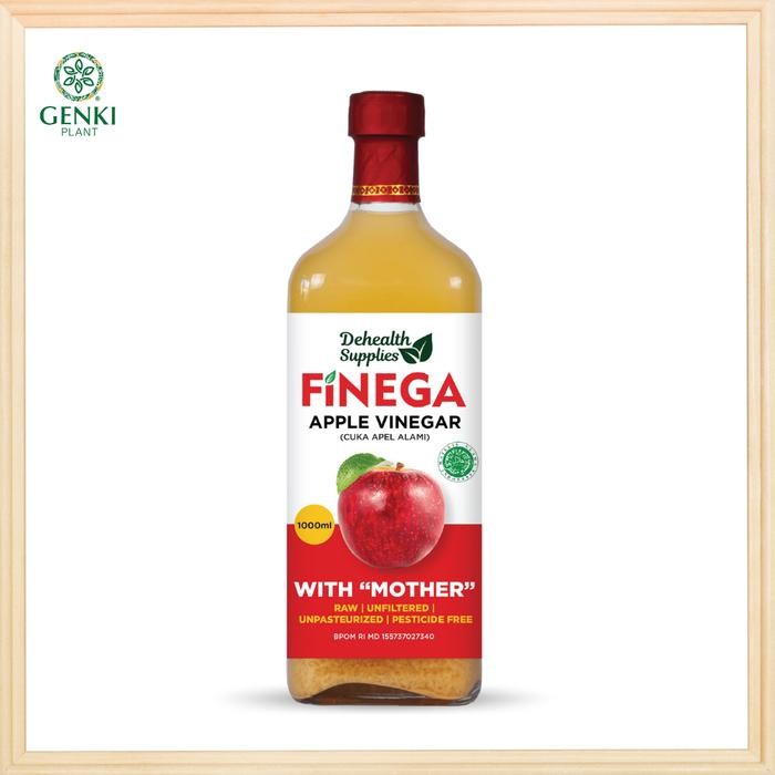 

Hot Produk Finega Apple Cider Vinegar (With The Mother) - 1000 ml Terbaik dan Terlaris