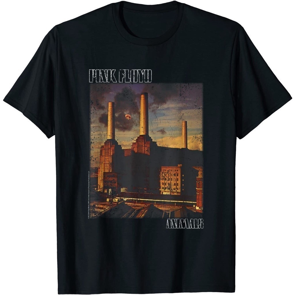 Baju Kaos Dewasa Pink Floyd Faded Animals