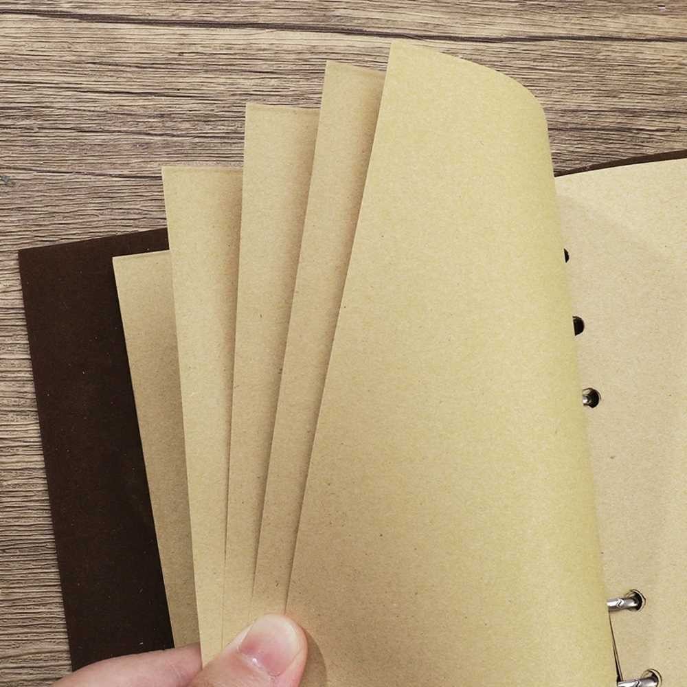 

EZShopping Toddi BESTOYARD Buku Jurnal Leather Diary A6 70GSM 140 Halaman Blank - B-606