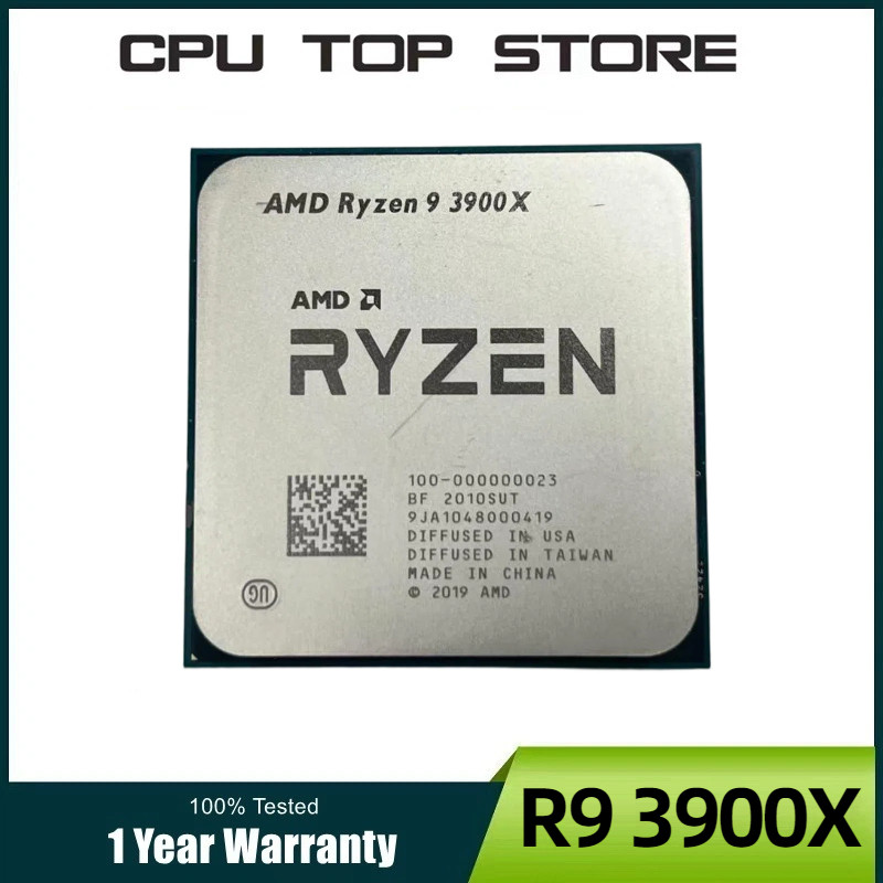 AMD CPU Ryzen 9 R9 3900X processor 3.8GHz 12-Core 24-Thread