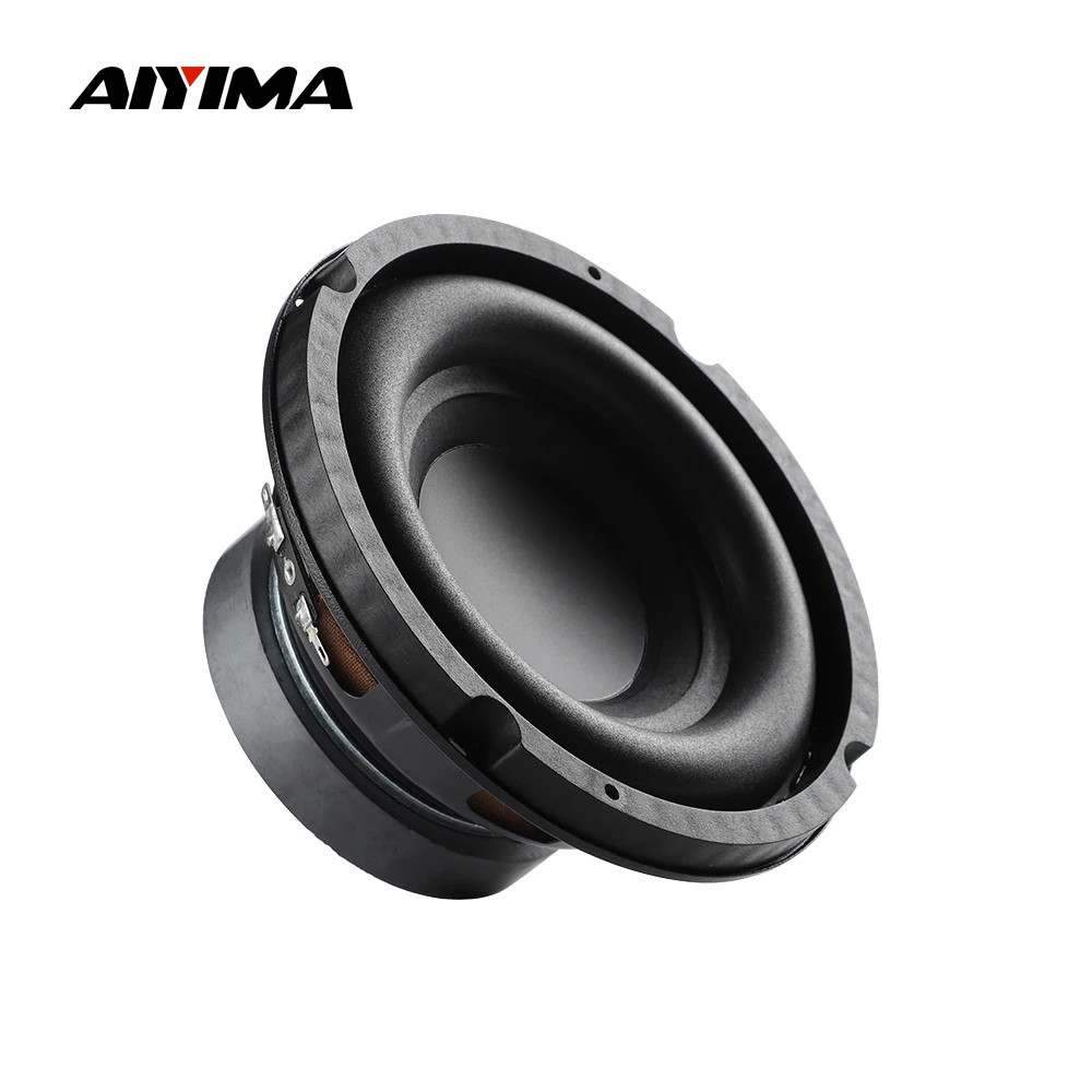 AIYIMA 1Pcs 6.5 Inch 40W Subwoofer Speaker 4 Ohm Woofer Sound Audio Speaker Bass Hifi Music Home The