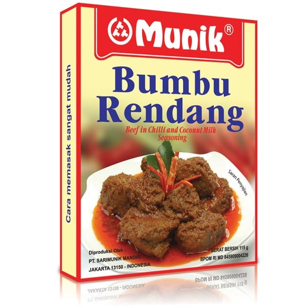 

Munik Bumbu Rendang 115 Gr - ARM