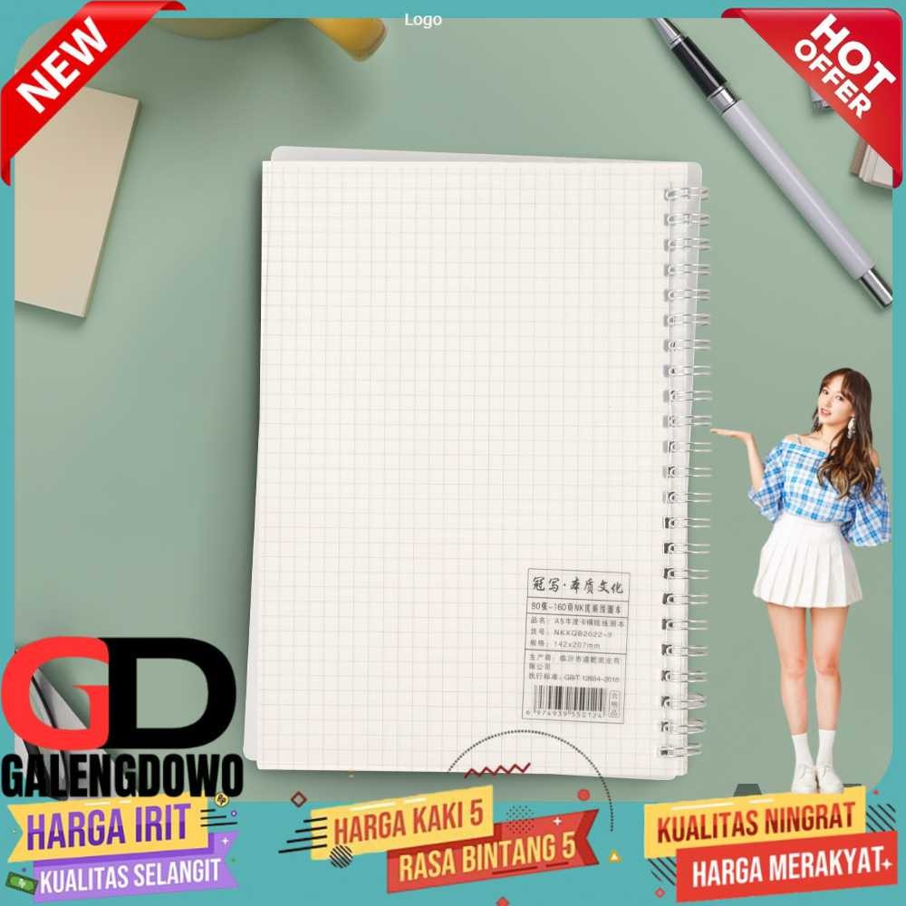 

JIANWU Buku Binder Catatan Jurnal Harian Notebook Ukuran A5 - S2526
