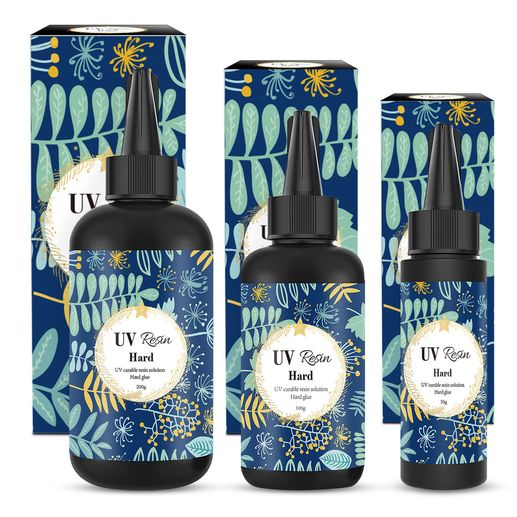 

Quick Drying UV Resin Adhesive Colorless Transparent Ultraviolet Liquid UV Curing Use Craft DIY 10/25/30/50/60/100g