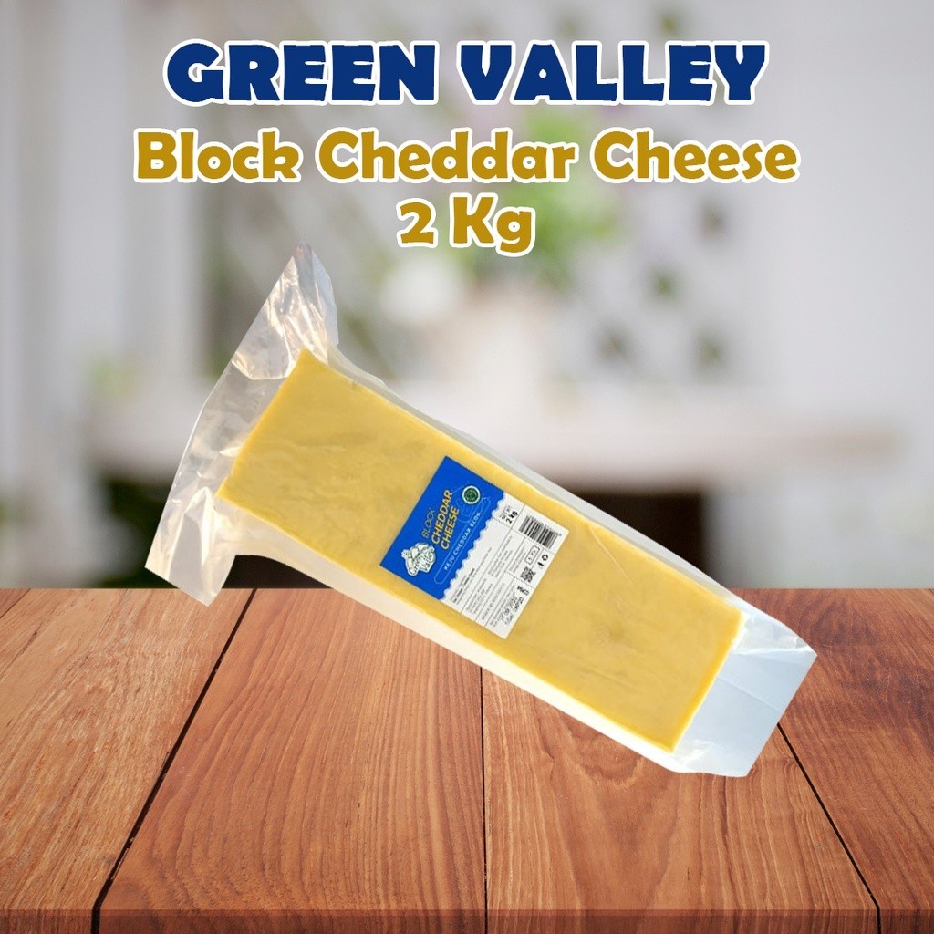 

GREEN VALLEY Block Cheddar Cheese 2 Kg