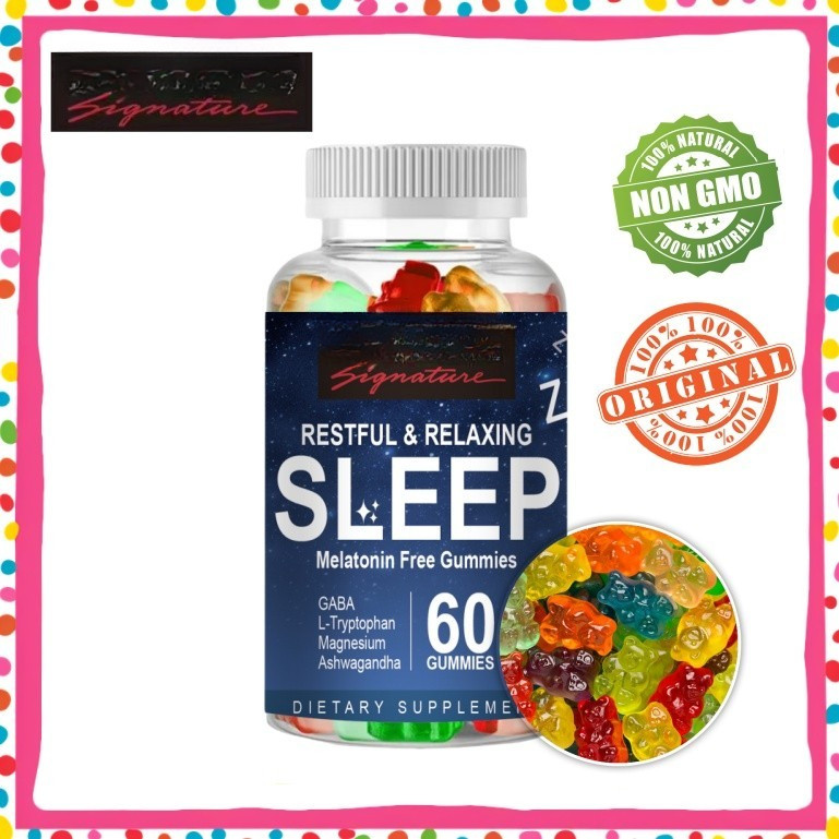 ORIGINAL KIRKLAND Melatonin Free Sleep Aid Gummies for Improve sleep quality and regulate immune
