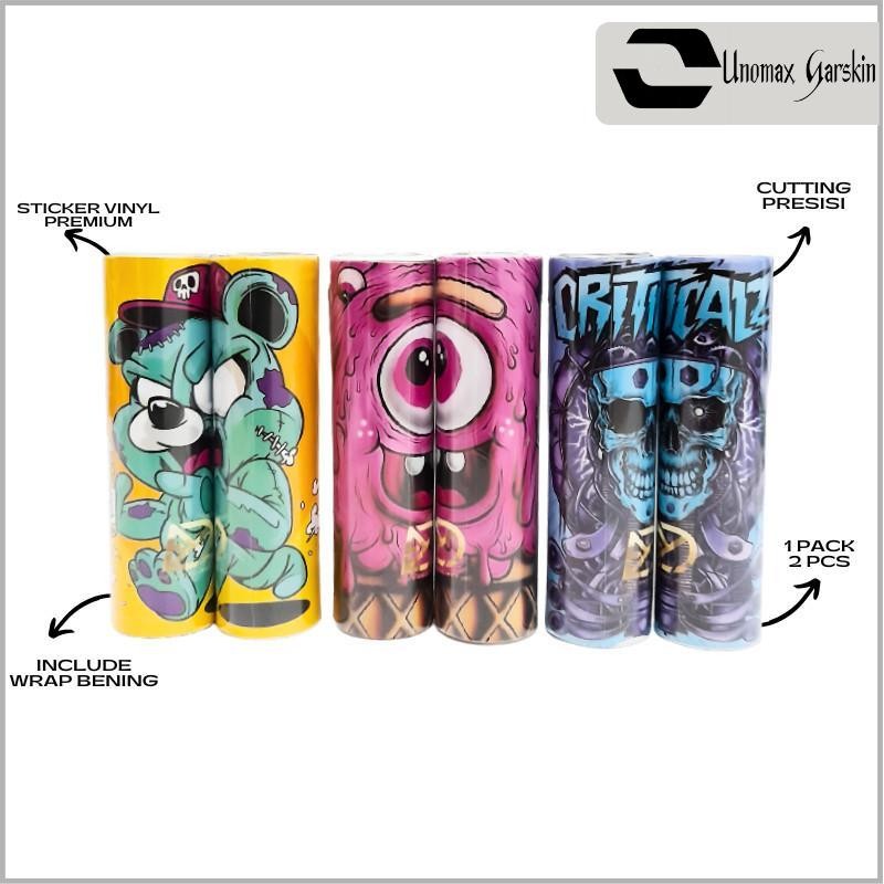 

[UNOMAX GARSKIN Sticker WB Part2 Aksesoris Untuk Harga Sepasang Isi 2pcs