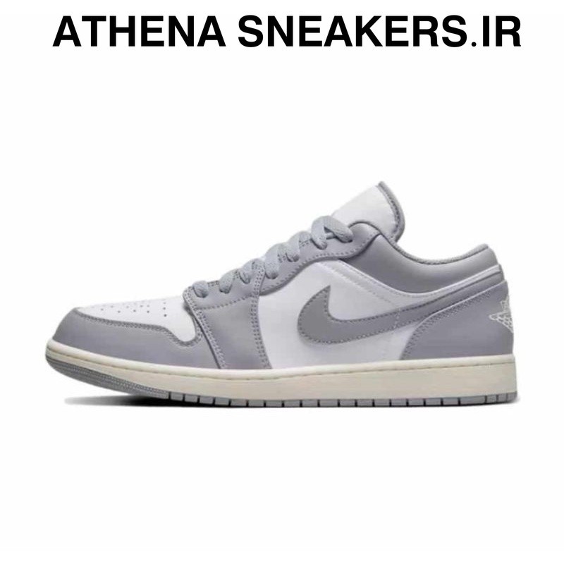Sepatu Basket Nike Air Jordan AJ 1 Low Vintage Grey BNIB Original