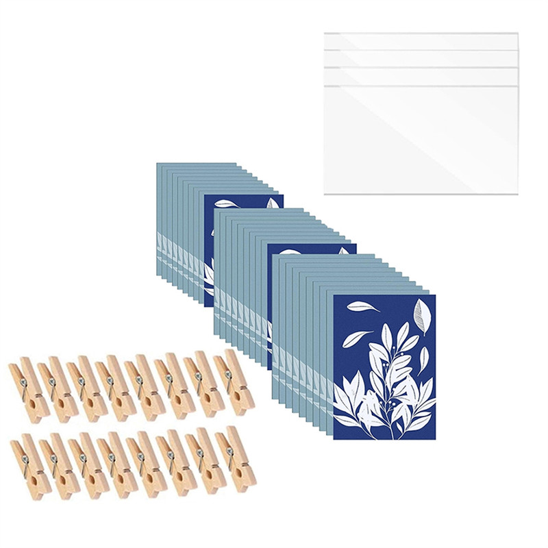 

MAKE-1Set A5 Solar Drawing Paper Nature Printing Paper For Kids Adults Arts Crafts DIY With Clamp Board