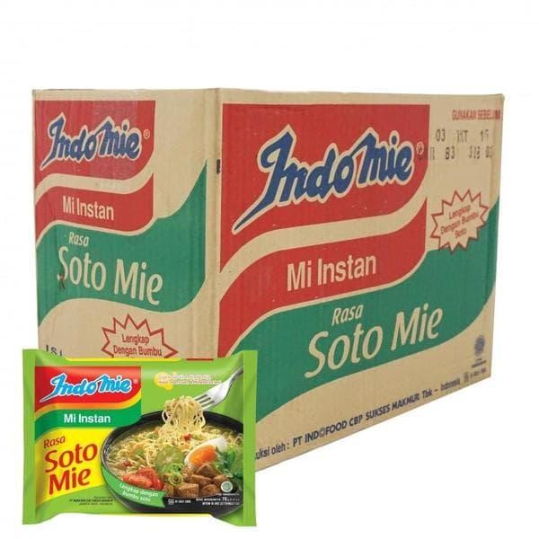 

Indomie Mi Instan Soto Mie 1 Dus - Isi 40 Pcs
