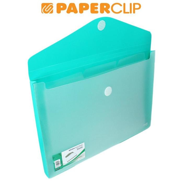 

POLYWALLET BANTEX BICOLOUR FC 8015 2208 GREEN - TRANSPARANT