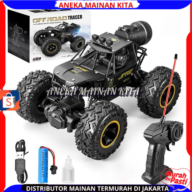 Mobil Remote Control Offroad 2WD Turbo Asap RC Climber Monster Truck