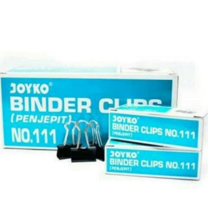 

Promo Binder clips no 111 joyko pergros(12kotak)