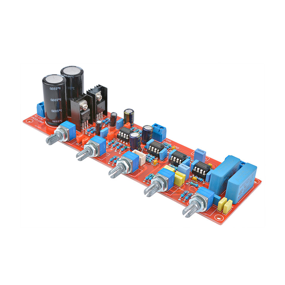 AIYIMA NE5532 Subwoofer Preamplifier Board HiFi 2.1 Tone Preamp Volume Control Adjustment Low Pass F