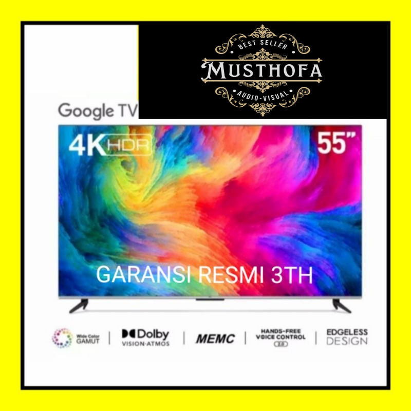 TCL 4K GOOGLE TV TCL 55A30 / TCL 55A30 55 inch 55V6C