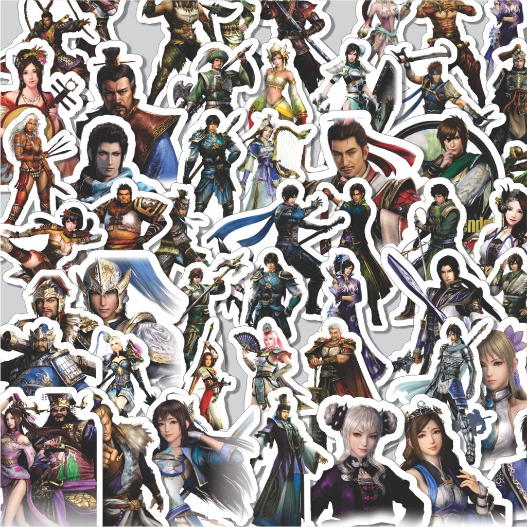 

Stiker Cutting Pack Stiker Gamae Series Dynasty Warriors Character Mix 1 Isi 100Pcs Series Aesthetic Lucu Keren Untuk Koper Bahan Vynil