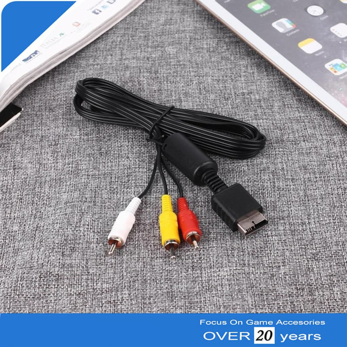 Kabel AV RCA PS2 PS3 1.8M TW Kompatibel TV LED LCD