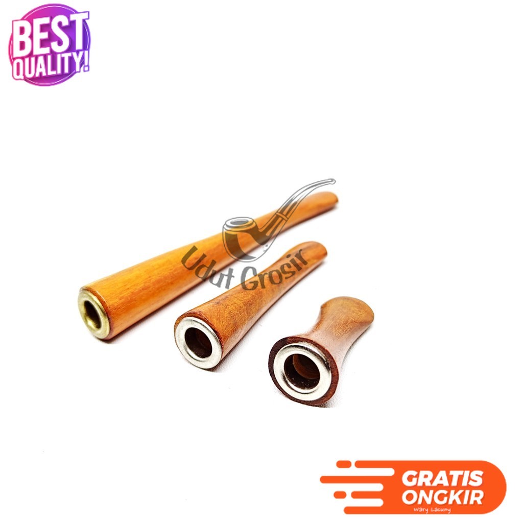 Pipa Once Kayu Secang Merah Panjang Pendek Dan Unyil