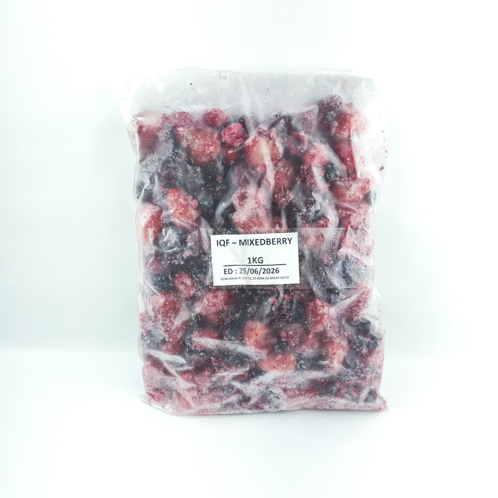

Buah IQF Mixedberry 1Kg Buah Frozen