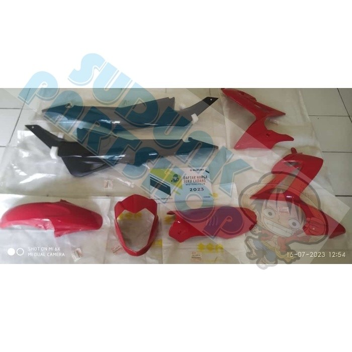 cover body full body body fullset satria fu150 2005 cbu original sgp thailand