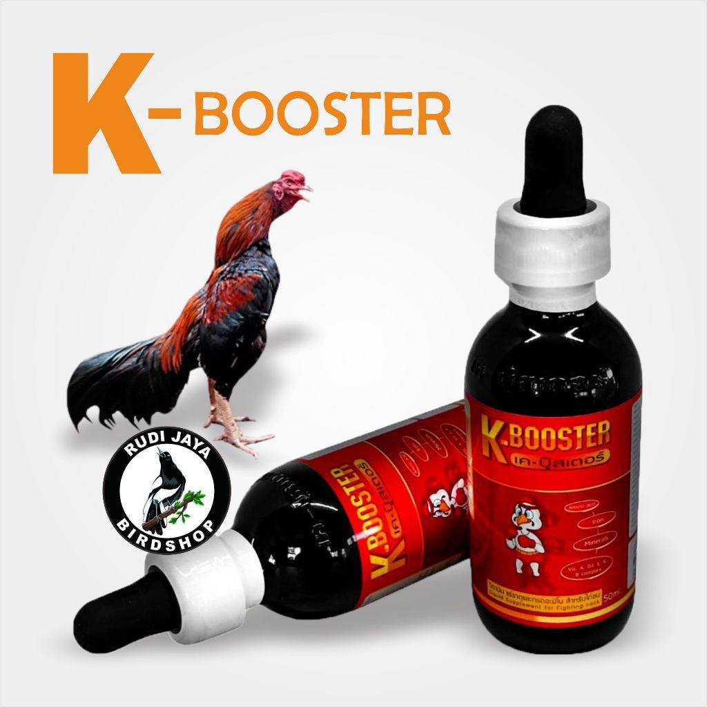JUAL KBOOSTER K-BOOSTER ASLI IMPORT THAILAND OBAT VITAMIN AYAM ANEMIA KEKURANGAN DARAH SAKIT KUNING