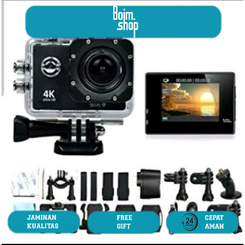 Sport Camera Kogan 4K Wifi Kamera Sport Kogan 4k Ultra Full HD DV 18MP