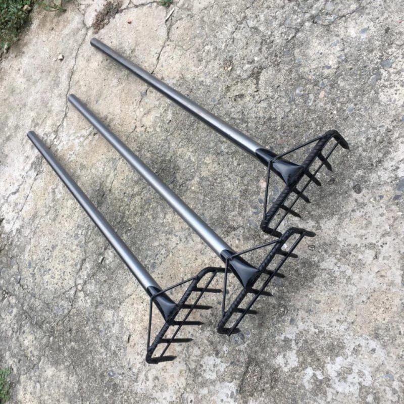[COD] TERMURAH Garukan Rumput / Garukan Sampah / Pembersih selokan dengan Gagang Besi