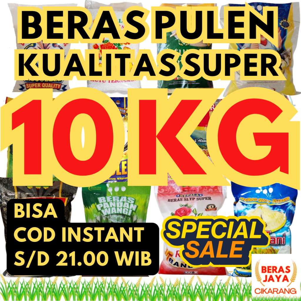 

Promo Beras Pulen Ramos Setra Kualitas Terjamin Bersih Bebas Kutu Super 10 kg Murah Gratis Ongkir