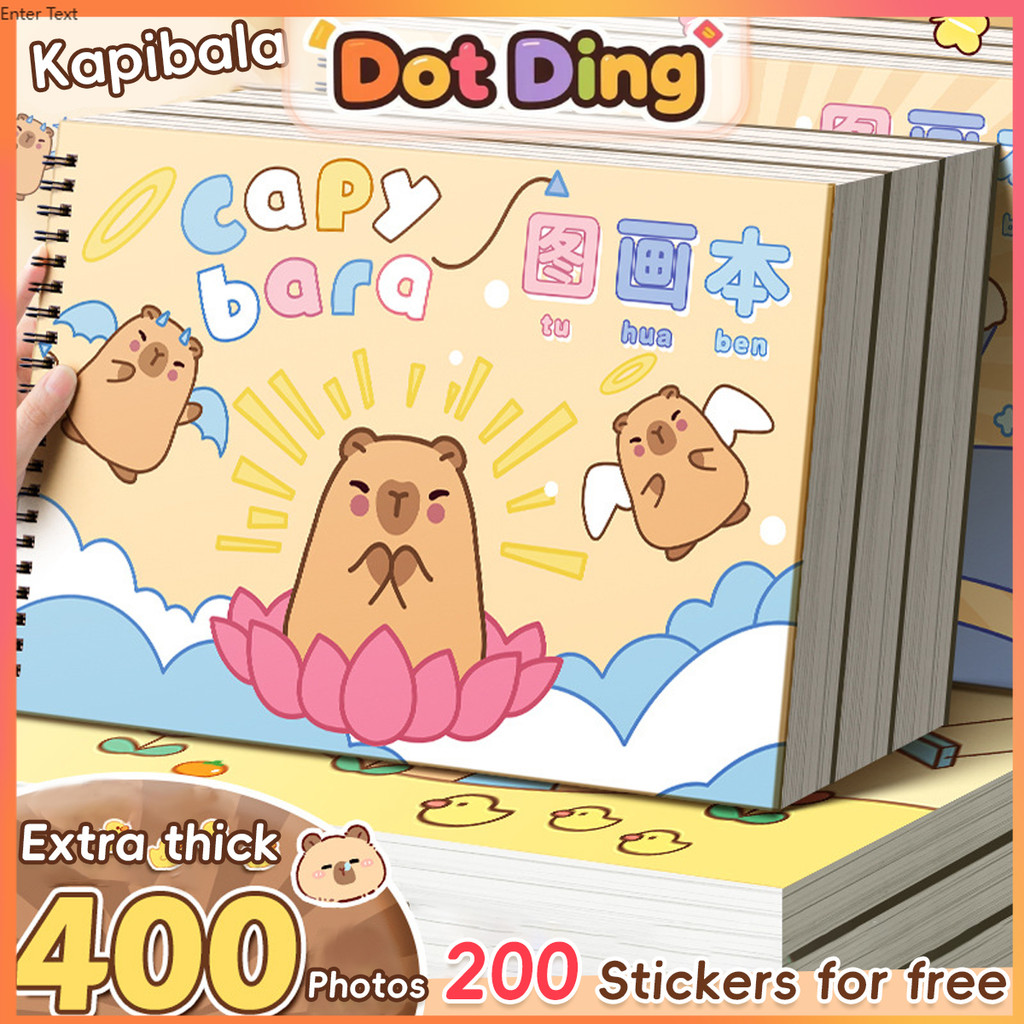 [DOTDING]Buku Gambar A4 Tebal Untuk Anak TK & SD Sketch Drawing Art Paper Kosong Buku Lukis Cat Air 