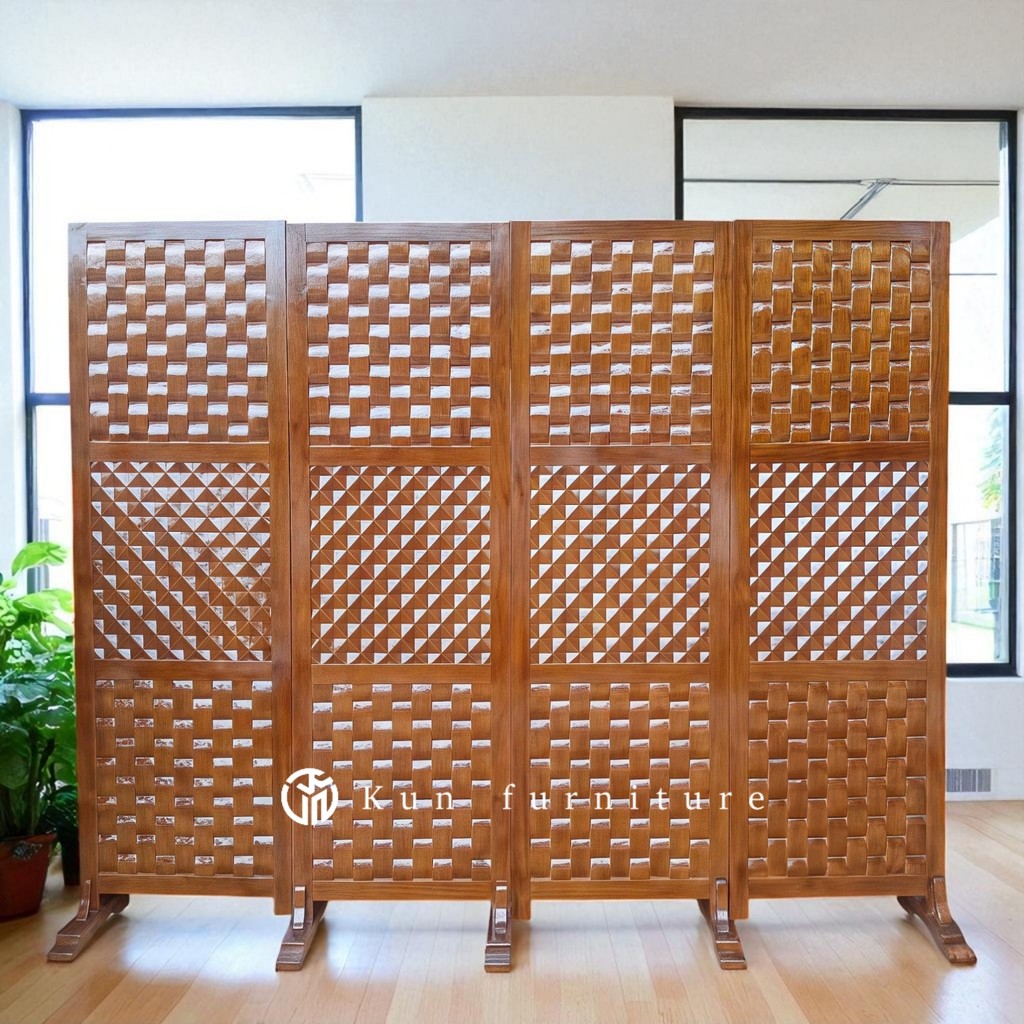 Sketsel Ukir Jepara 4 Pintu Full Ukiran Unik Bahan Kayu Jati Asli