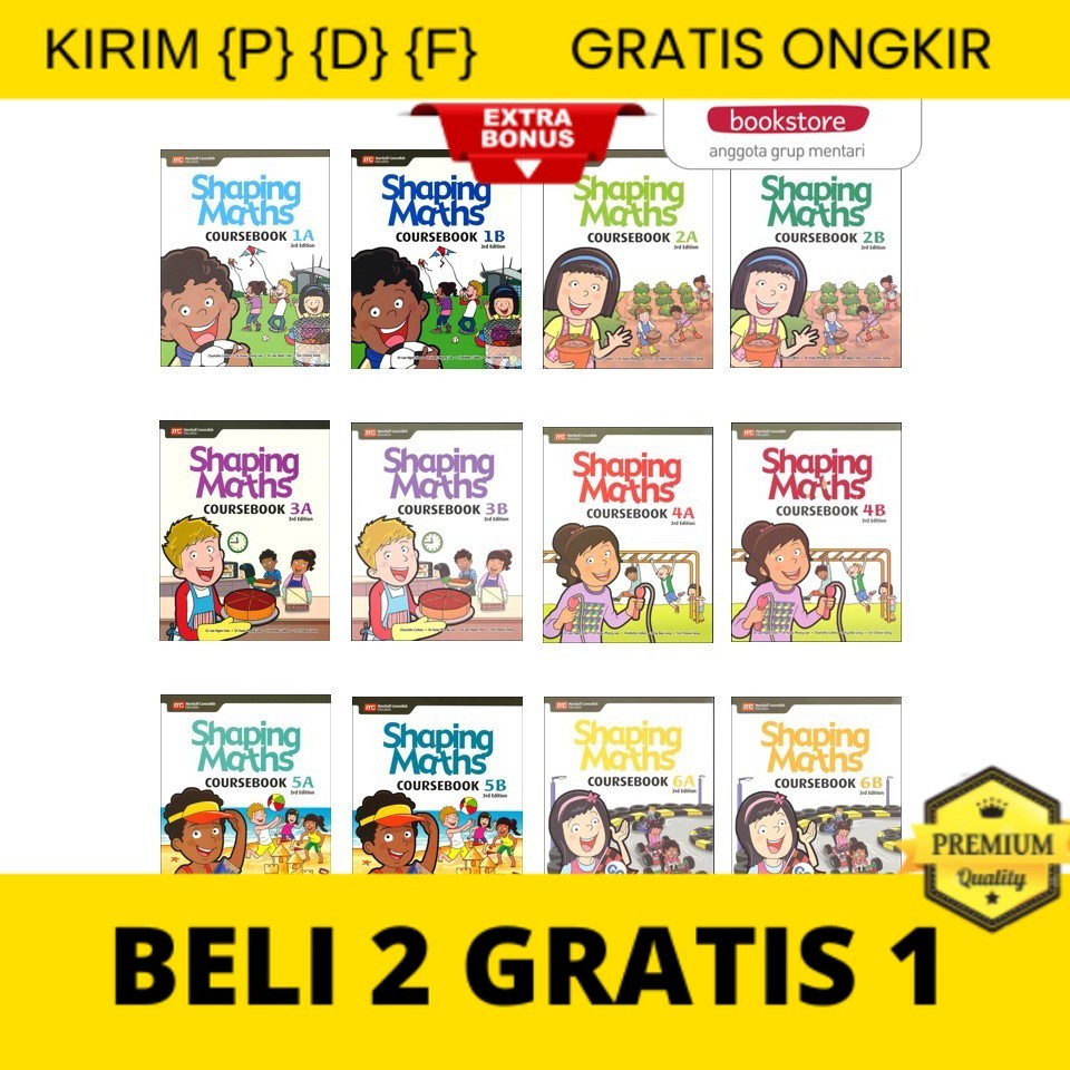

{P} {D} {F} SHAPPING MATH Coursebook | Buku Pelajaran Matematika SD