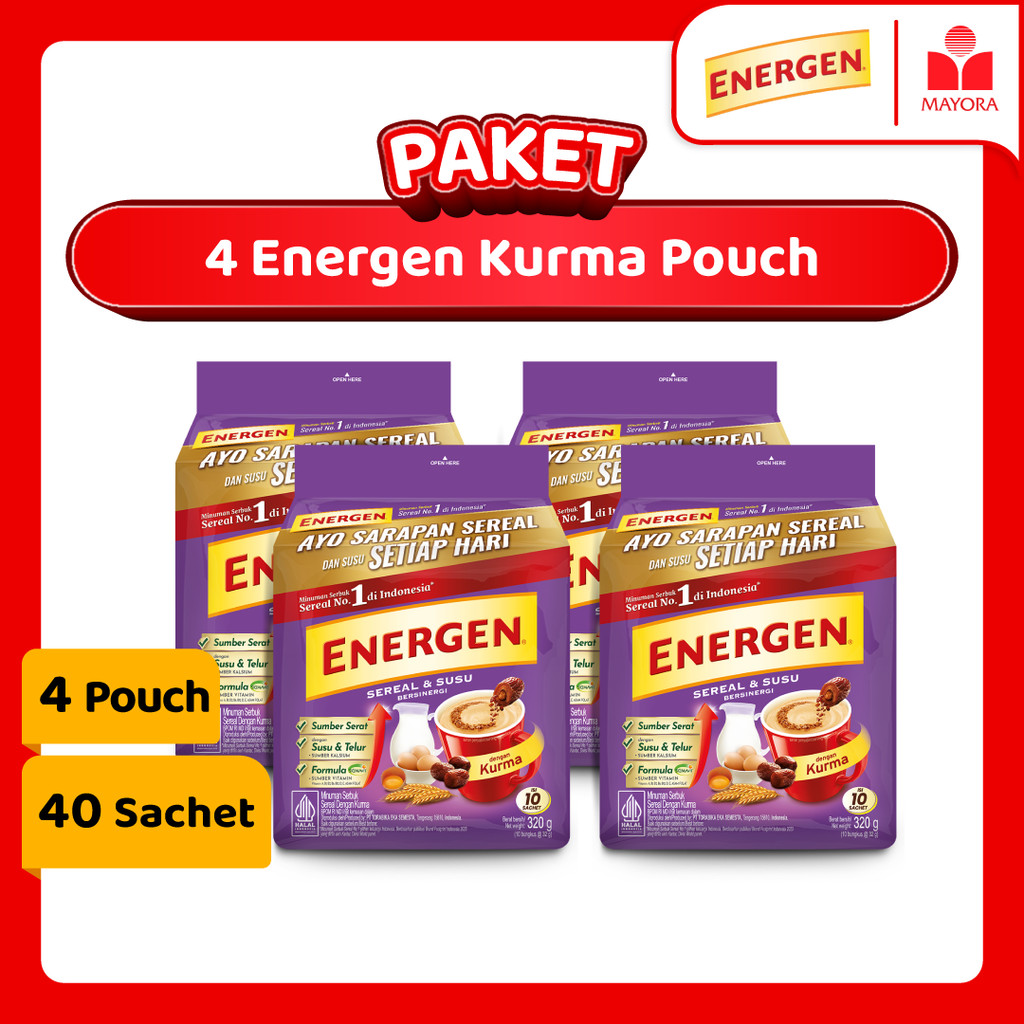 

Paket 4 Energen Kurma Pouch