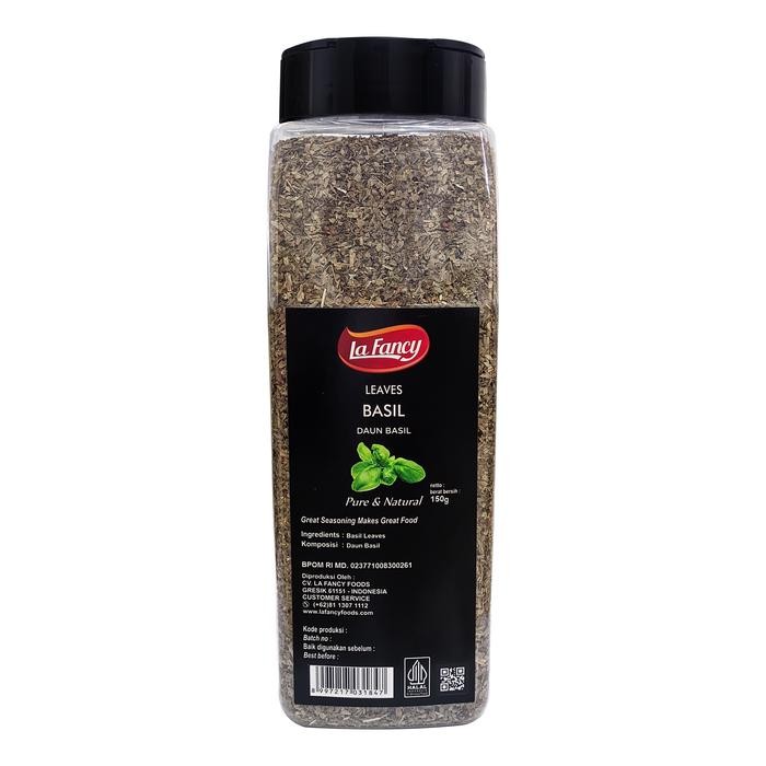 

Promo La Fancy Foods Daun Basil 100% Murni 150g
