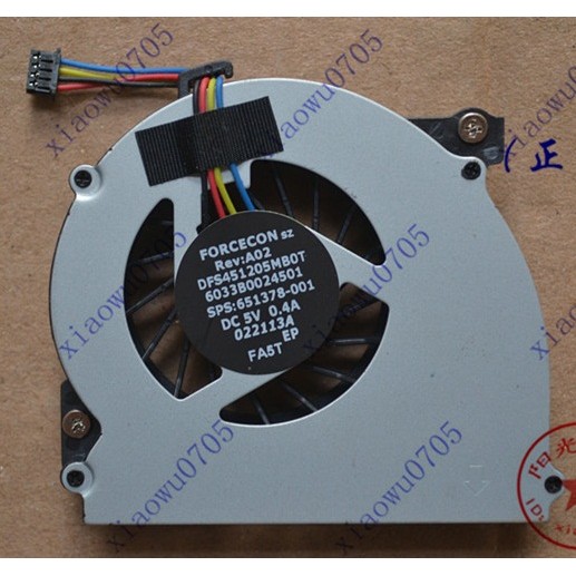 SSEA New CPU Cooling Fan for HP EliteBook 2560 2570 2560p 2570p P/N MF60090V1-C130-S9A or DFS451205M