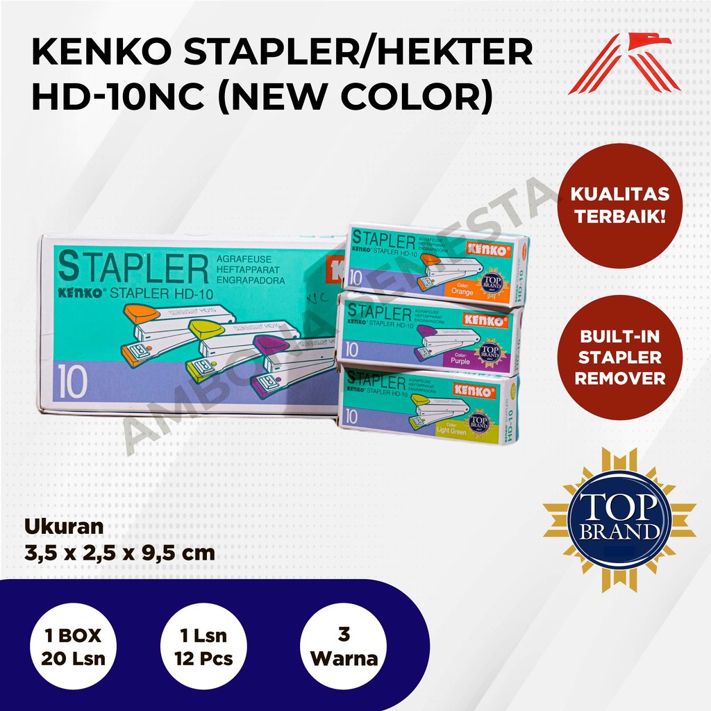 

Stapler / Hekter Kenko HD-10 New Colour