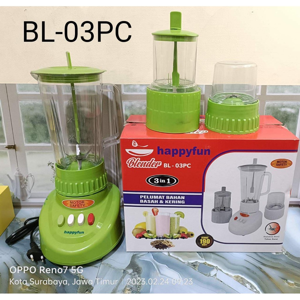 HN-BLENDER 3 IN 1 MULTIFUNGSI