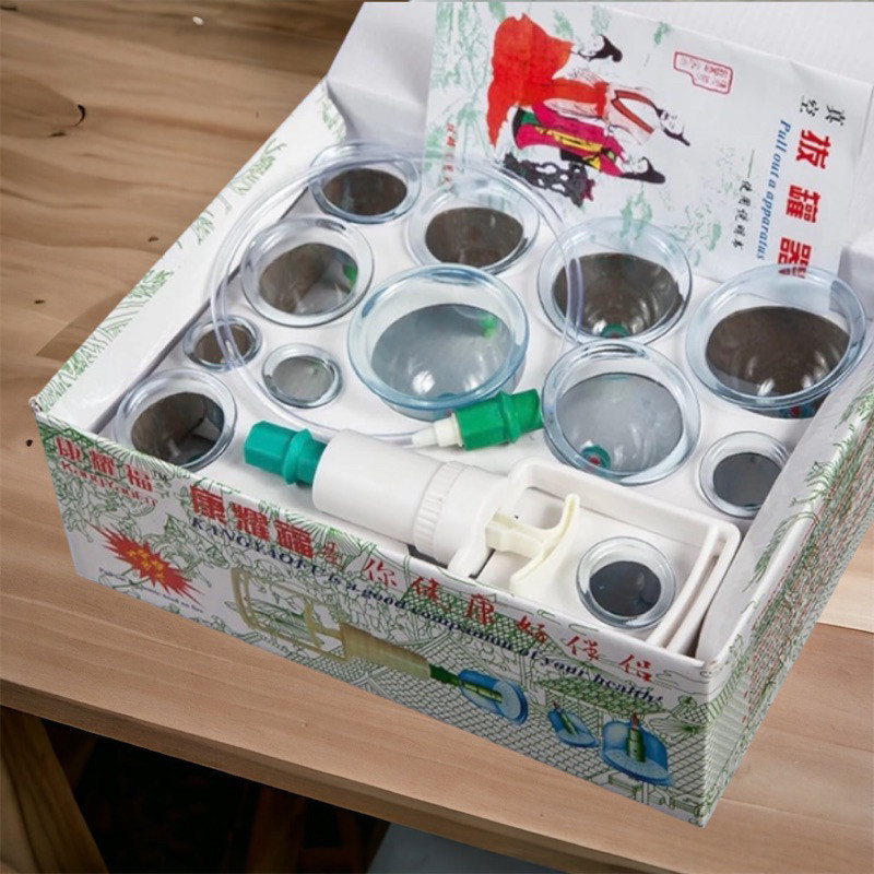 Alat Bekam Lengkap Jarum Kop Angin isi 6 - 12 / Alat bekam murah / Alat kop murah/Alat Kop Lengkap