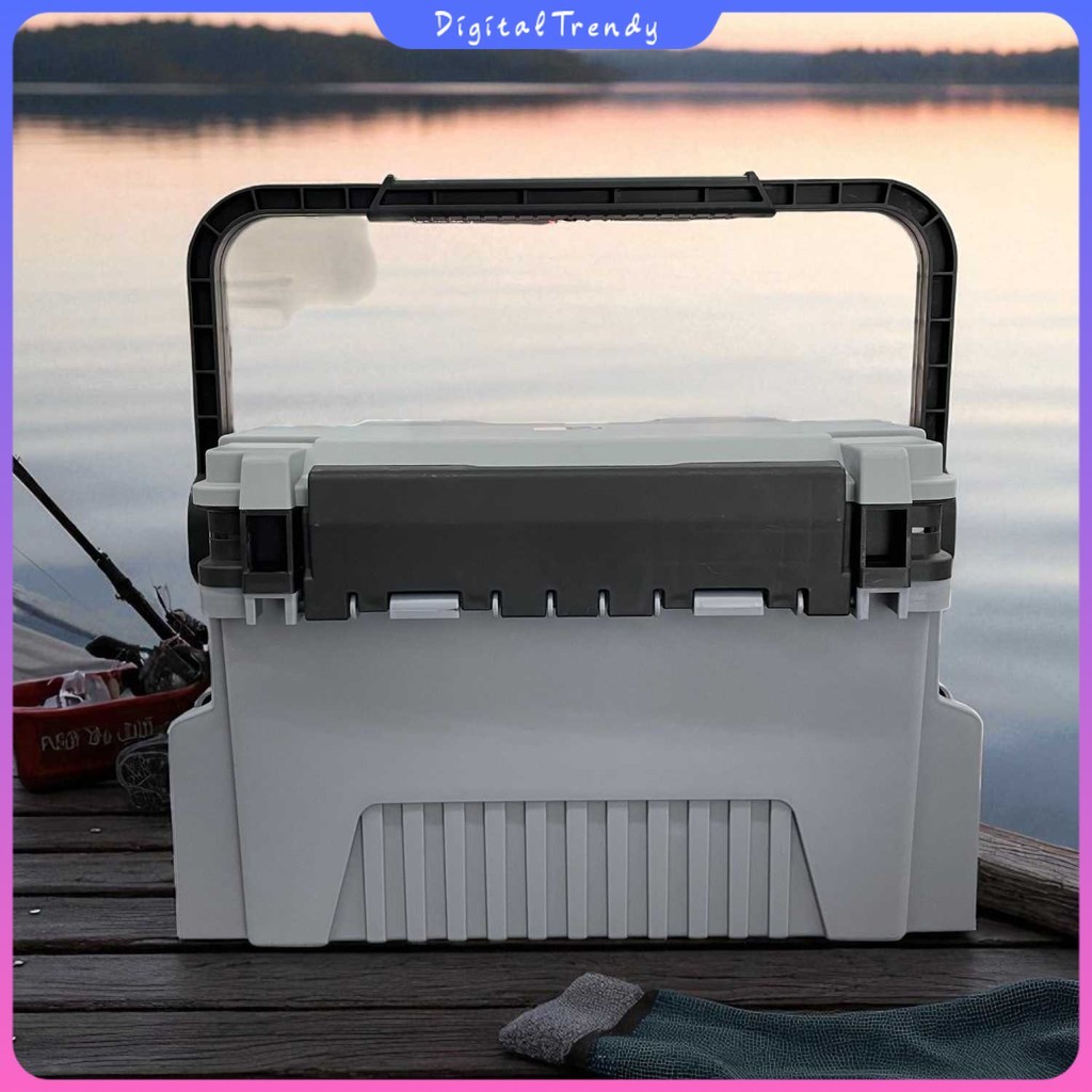 TaffSPORT Kotak Perkakas Pancing Fishing Tackle Box Double Layer - JF-31