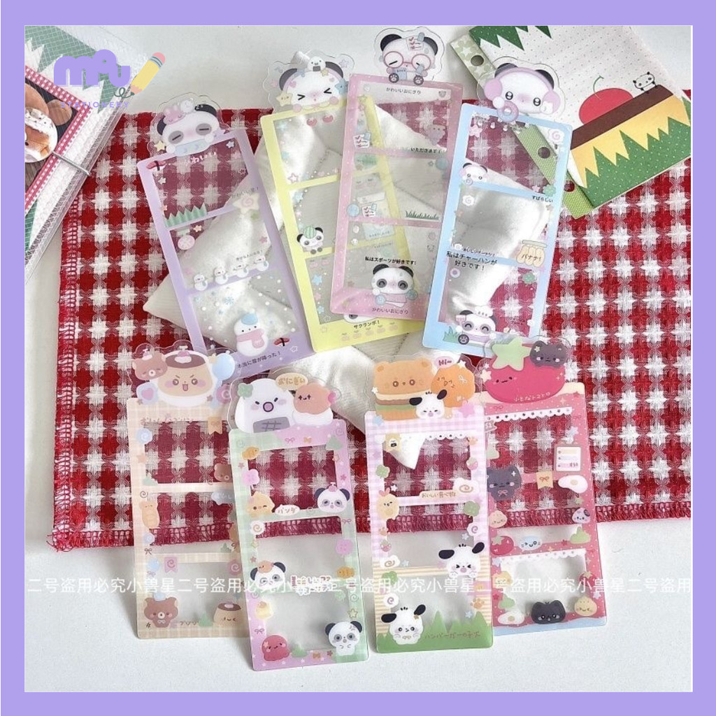 

[MOUMOU] 1pc Pembatas Buku Kawaii Aesthetic 5x13 cm – Bookmark Lucu Sanrio, Anime, Kartun, Vintage, Coquette untuk Membaca & Journaling